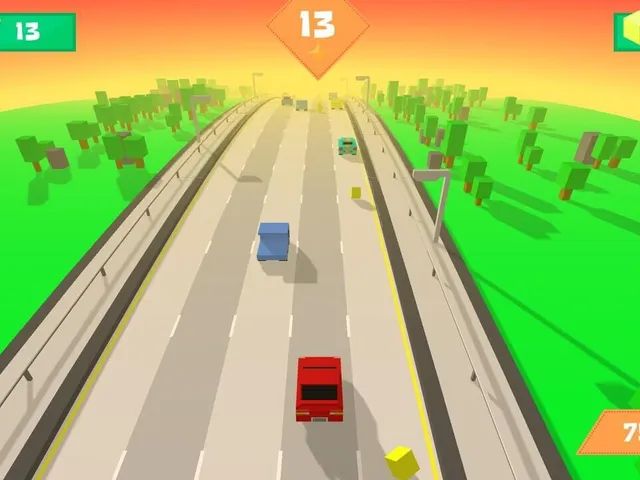 Pixel Traffic: Highway Racing