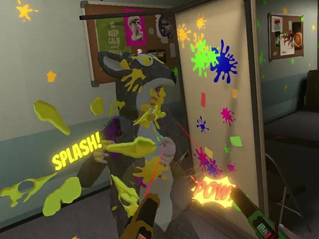 Pow Pow: Dye it up!
