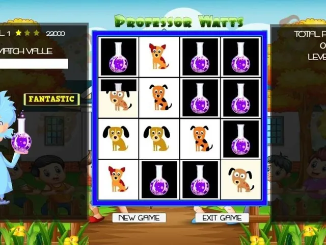 Professor Watts Memory Match: Puppies