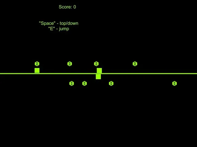 Psychedelic platformer