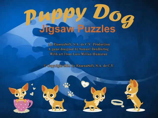 Puppy Dog: Jigsaw Puzzles