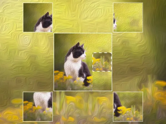 Puzzle Art: Cats