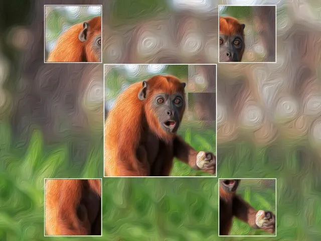 Puzzle Art: Primates
