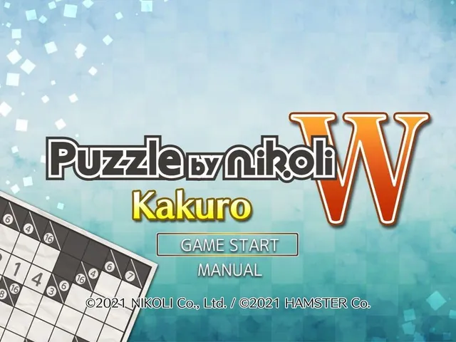 Puzzle by Nikoli W Kakuro