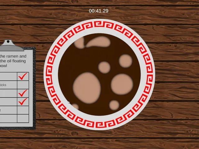 Ramen Oil Simulator