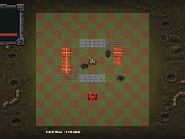 Red Tanks vs Lizard