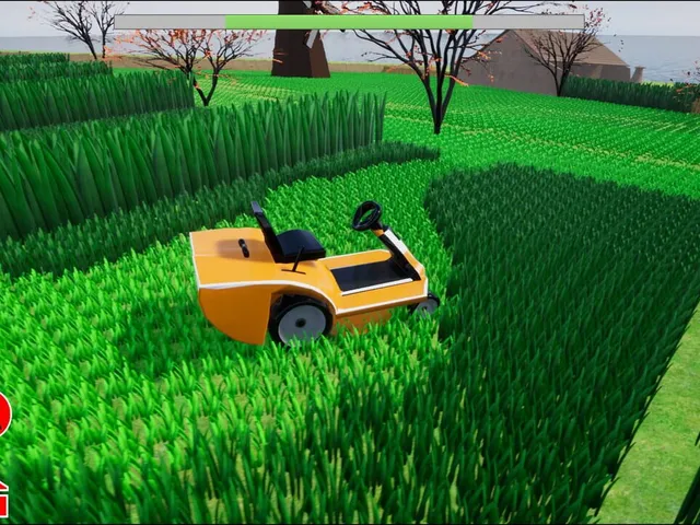 Relaxing Lawnmower Simulator