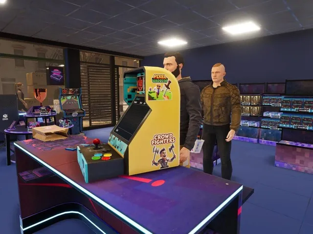 Retro Geek Shop Simulator