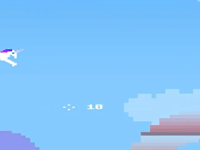 Retro Unicorn Attack