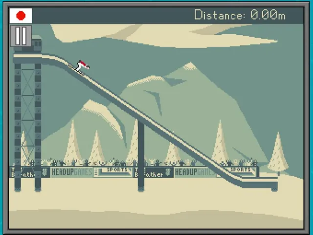 Retro Winter Sports 1986