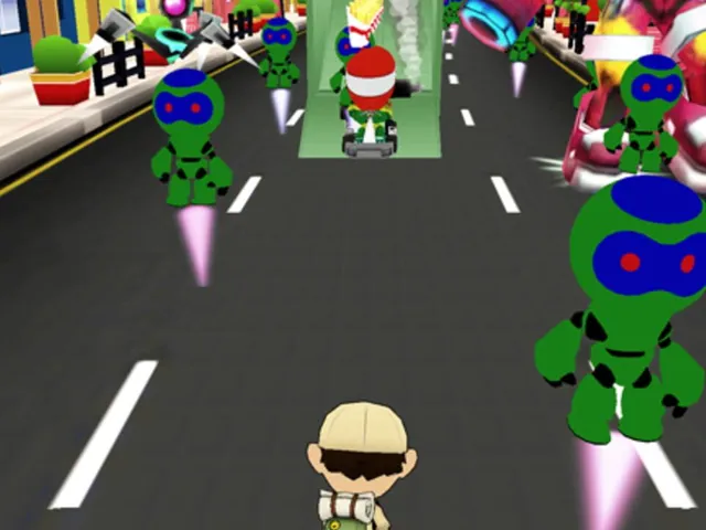 Robot Clash Run