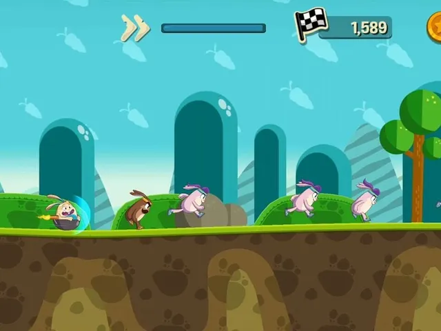 Rocket Rabbit - Coin Race