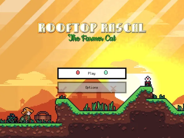 Rooftop Rascal: The Farmer Cat