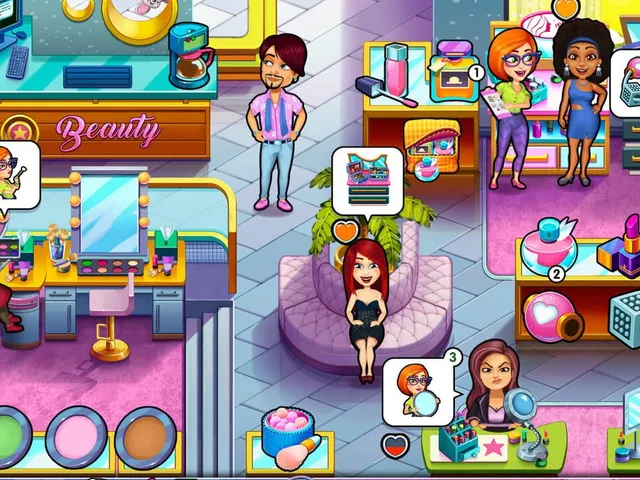 Sally's Salon: Kiss & Make-Up