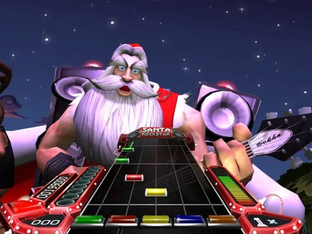 Santa Rockstar HD