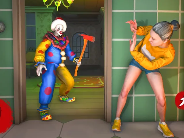 Scary Clown Death of Park