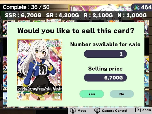 Schoolgirl Card Pull Simulator