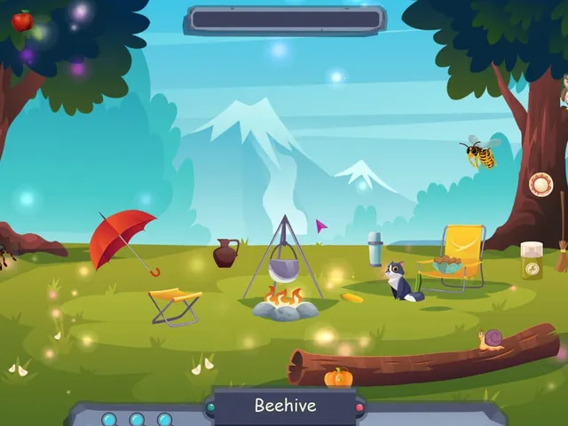 Searching for objects in the forest