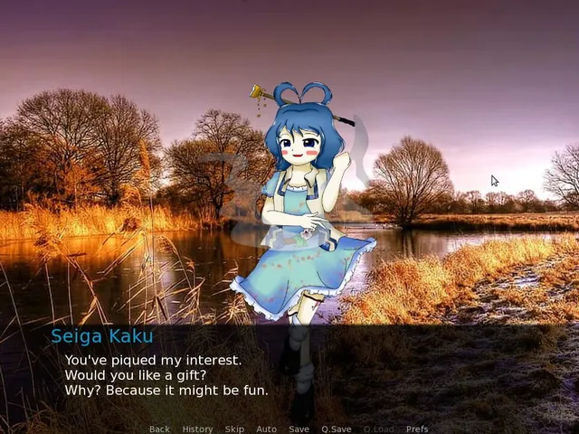 Seiga Kaku Uses Her Amazing Taoist Arts and Gives You a Life Lesson