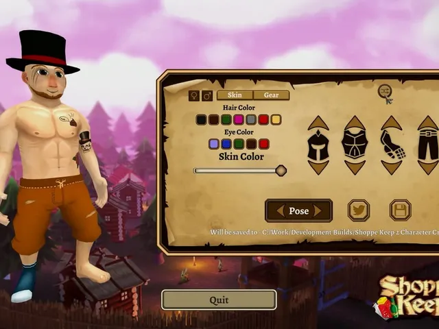 Shoppe Keep 2 Character Creator Preview
