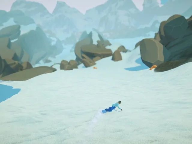 Skiers Landing