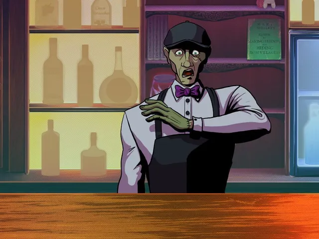 So, This Vampire Walks Into a Bar