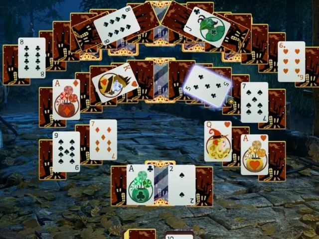 Solitaire Game Halloween