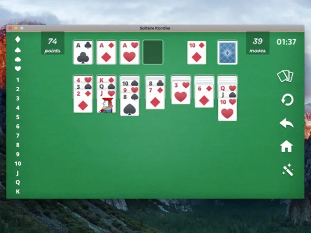 Solitaire Klondike Deluxe - classic card game