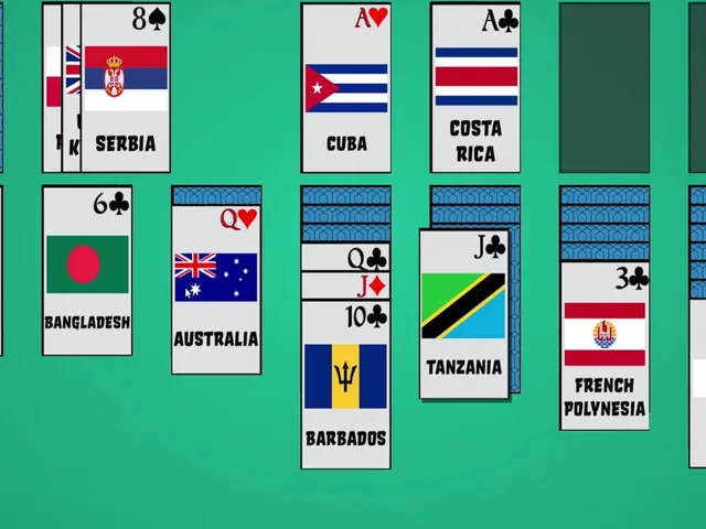 Solitaire: Learn the Flags!