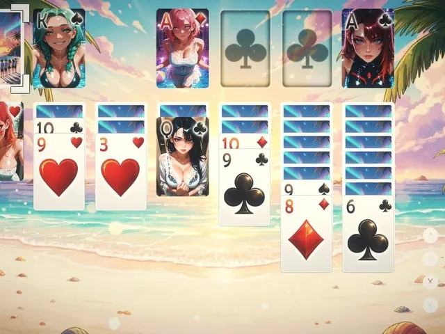 Solitaire Paradise: Anime Bikini Babes