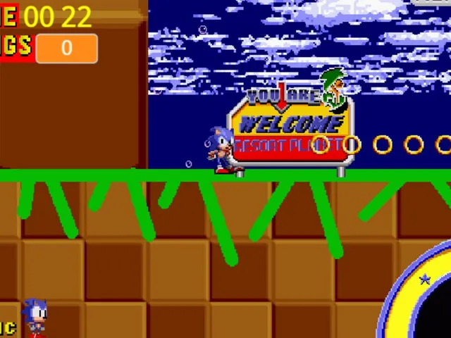 Sonic in Resort Planet