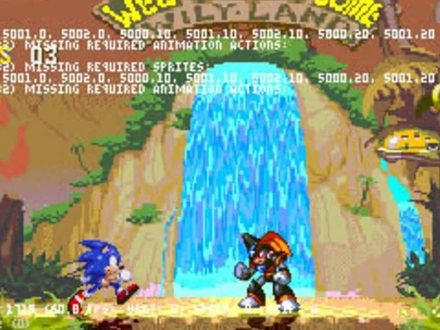 Sonic vs. Mega Man
