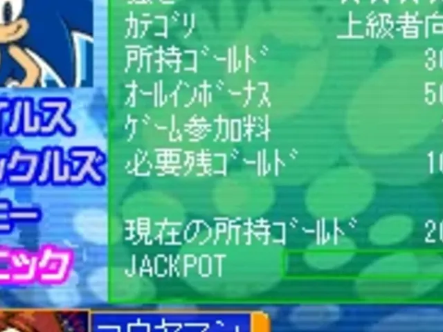 Sonic's Casino Poker