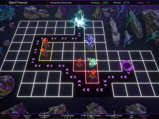 Space Nature Attack Tower Defense