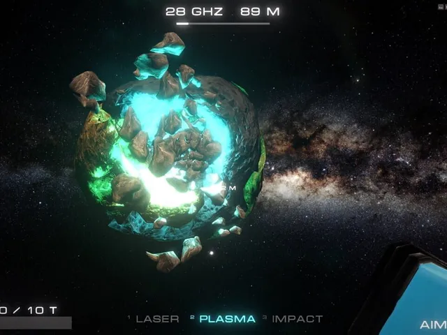 Space Stone Smashing Simulator