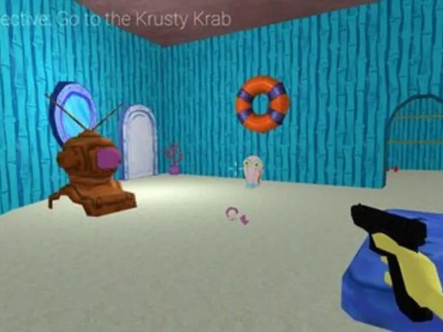 SpongeGlock SquarePants