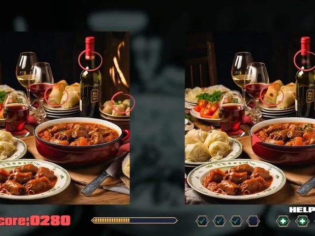 Spot The Difference Food & Drink