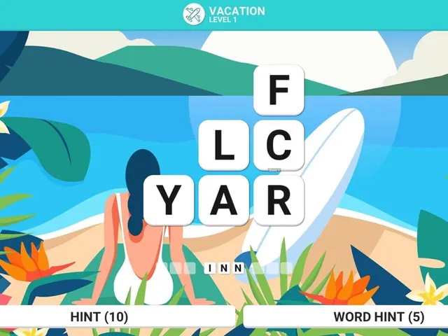 Square Word: Summer Edition