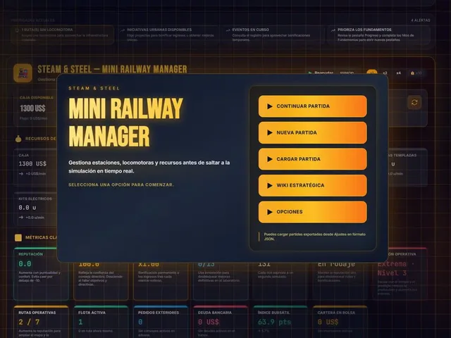 Steam & Steel Railway Tycoon