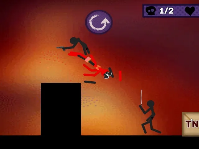 Stickman Backflip Killer zone