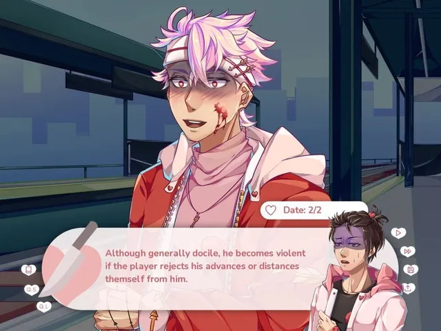 Stuck in a Yandere Visual Novel... HELP!!