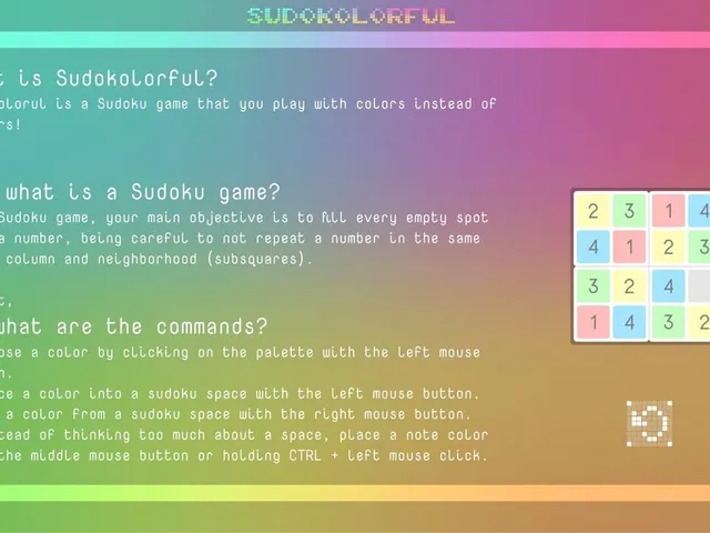 Sudokolorful