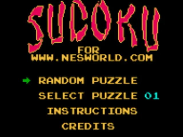 Sudoku: NESWorld Edition