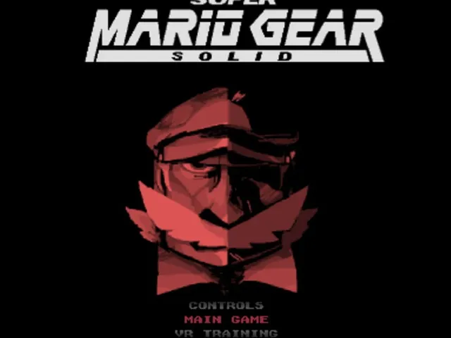 Super Mario Gear Solid