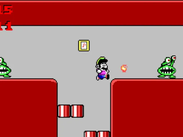 Super Mario in Marooned on Mars!