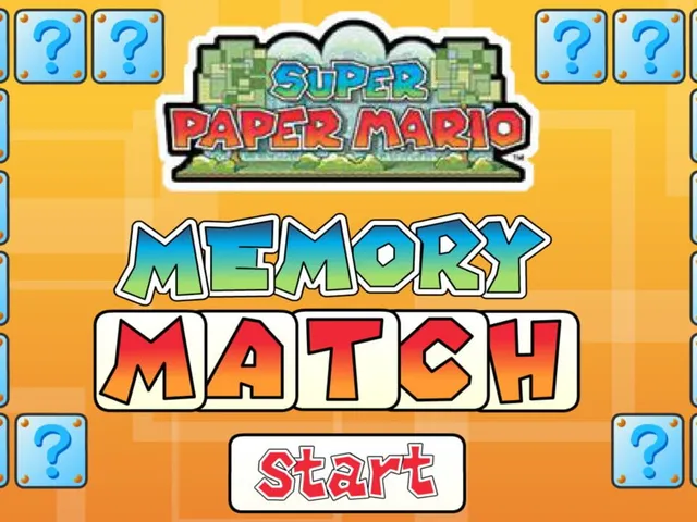 Super Paper Mario Memory Match