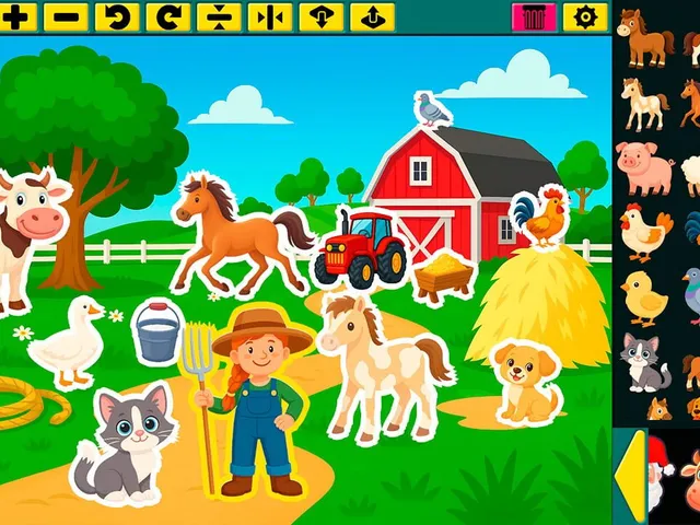 Super Sticker Studio: Creative Sticker Book Game for Kids