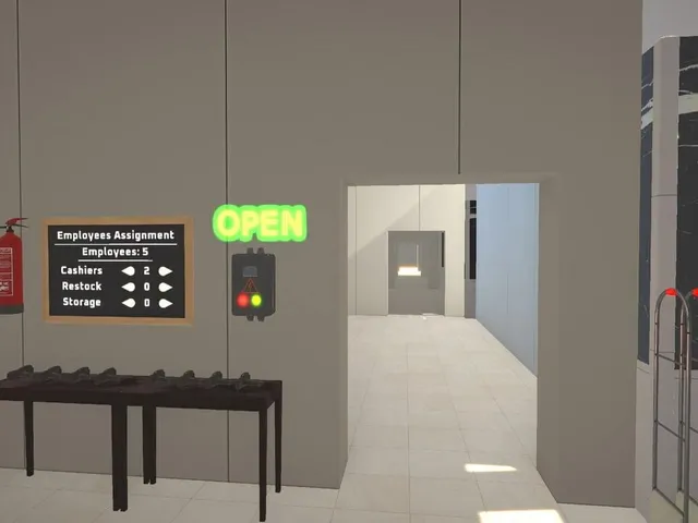 Supermarket Business Simulator