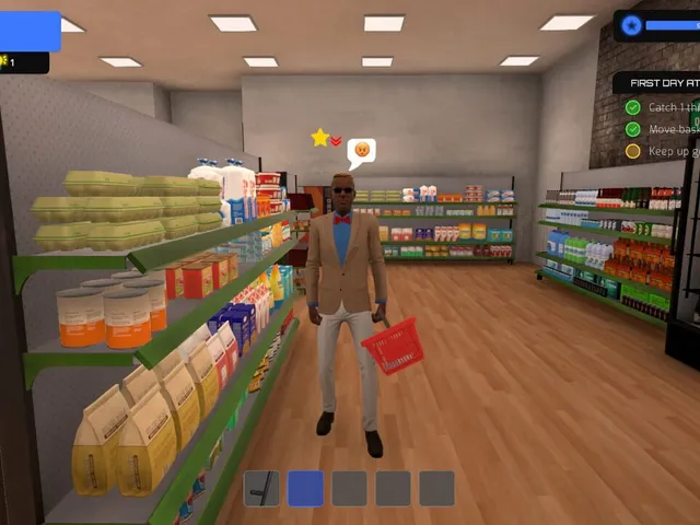 Supermarket Guard Simulator