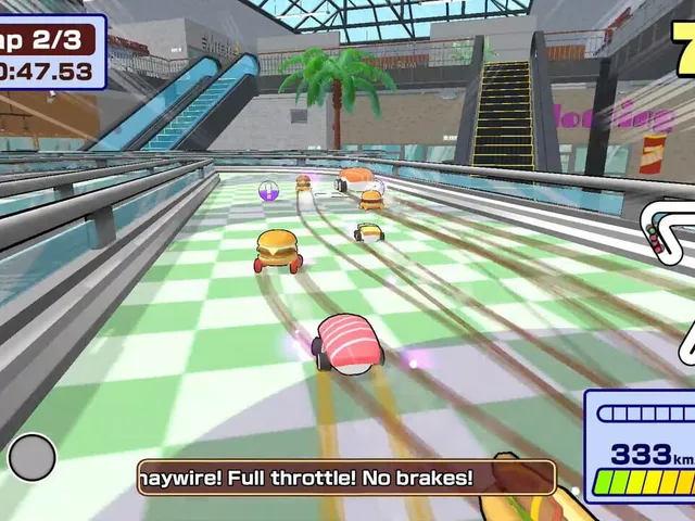 Sushi vs. Burger Race
